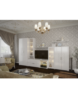Тиффани (гостиная) М03 ТВ-тумба, изображение 3