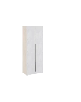 Осло NEW (спальня) М02 (ручка торцевая) Шкаф 2-х ств полки, изображение 7