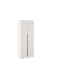 Осло NEW (спальня) М02 (ручка торцевая) Шкаф 2-х ств полки, изображение 8