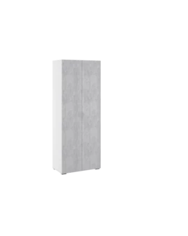 Осло NEW (спальня) М03 (без ручек) Шкаф 2-х ств штанга/полки, изображение 3