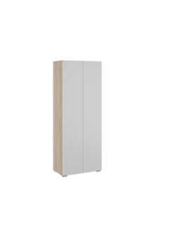 Осло NEW (спальня) М03 (без ручек) Шкаф 2-х ств штанга/полки, изображение 5