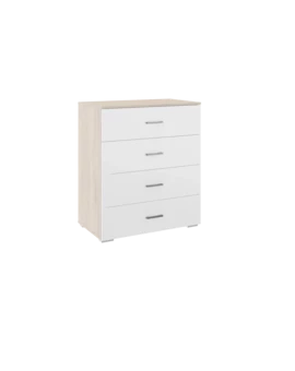 Осло NEW (спальня) М05 (ручка брусок) Комод (4 ящика), изображение 5