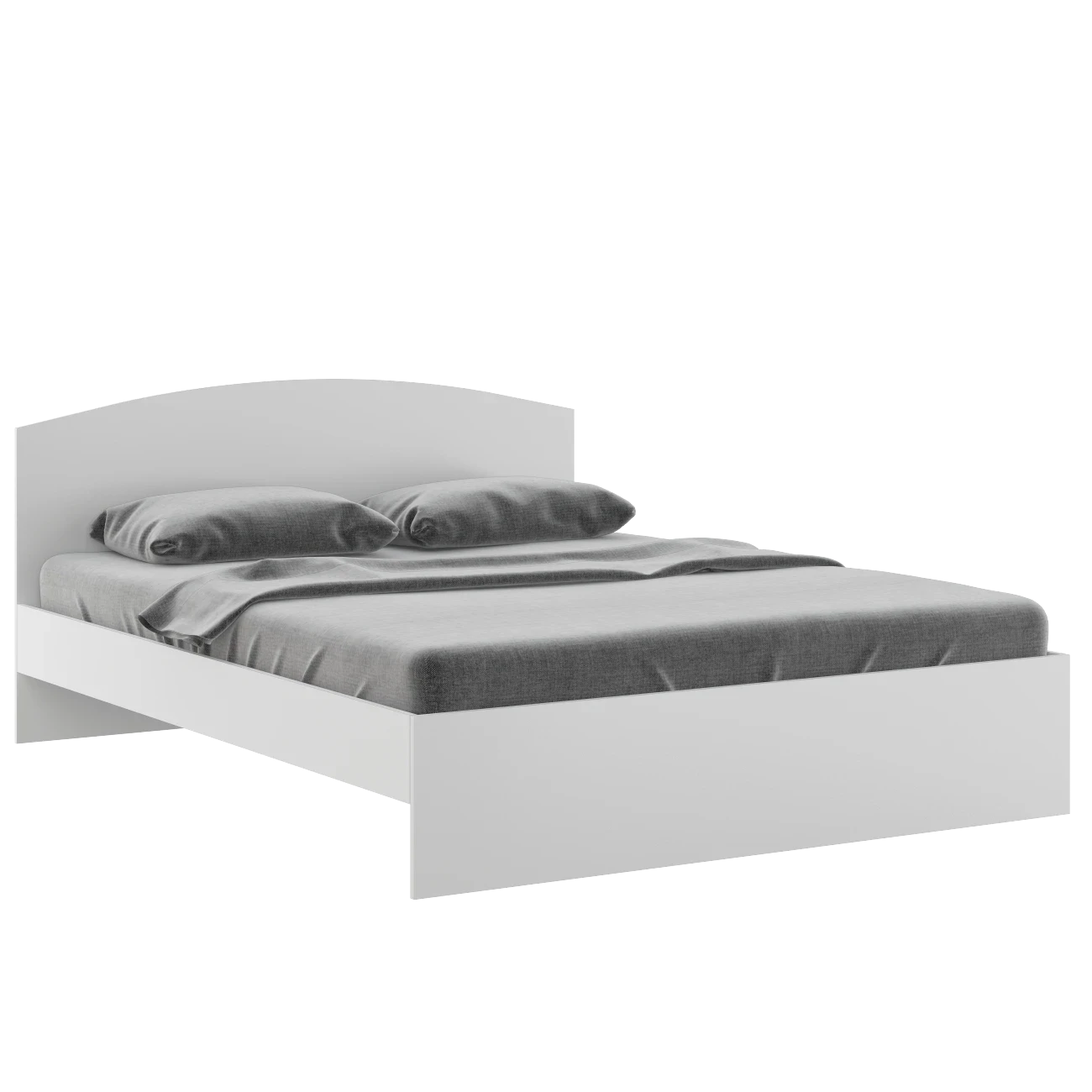 Осло NEW (спальня) М10 Кровать 1,6R с настилами Лайт