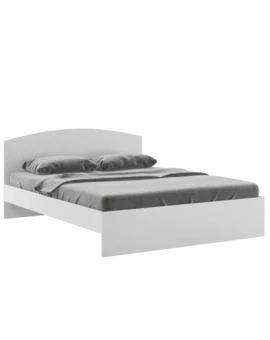 Осло NEW (спальня) М10 Кровать 1,6R с настилами Лайт, изображение 1