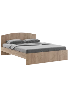 Осло NEW (спальня) М10 Кровать 1,6R с настилами Лайт, изображение 3