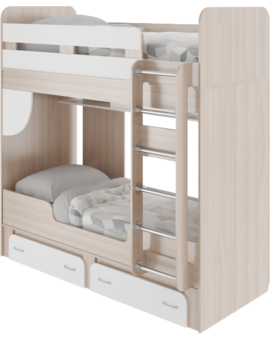 Остин (подростковая) М25 Кровать двухъярусная, изображение 1