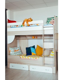 Остин (подростковая) М25 Кровать двухъярусная, изображение 5