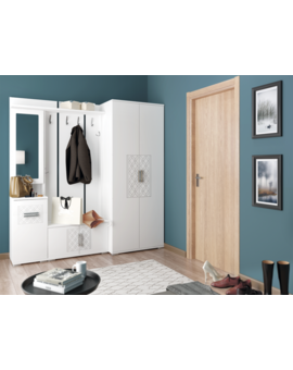 Тиффани (прихожая) М33 Тумба с зеркалом, изображение 3