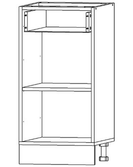 Н 401 Каркас нижнего шкафа с одним ящиком, изображение 1