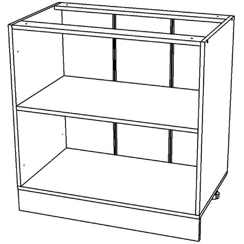 Н 800 Каркас нижнего шкафа