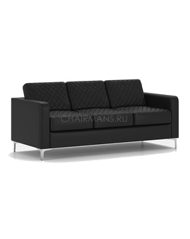 Диван трехместный Chairman АКТИВ Euroline черный, изображение 1