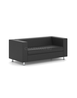 Диван трехместный Chairman АЛЕКТО Euroline 9100 черный, изображение 1