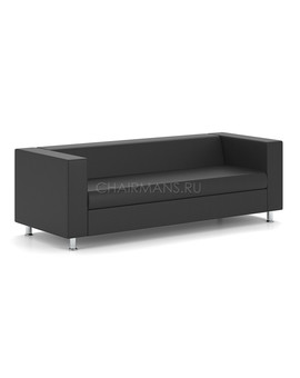 Диван четырехместный Chairman АЛЕКТО Euroline черный, изображение 1