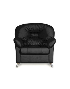 Кресло для отдыха Chairman ПАРМ Euroline черный, изображение 2