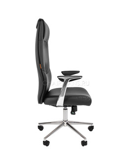 Кресло руководителя Chairman VISTA экокожа черный, изображение 3