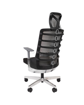 Кресло руководителя Chairman SPINELLY сетка/полиэстер черный, изображение 6