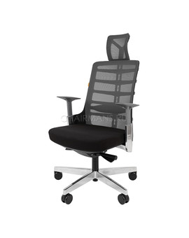 Кресло руководителя Chairman SPINELLY сетка/полиэстер черный, изображение 8