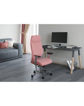 Кресло руководителя Chairman Home VISTA ткань розовый, изображение 4