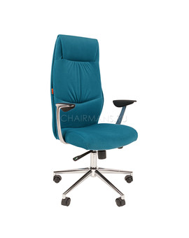 Кресло руководителя Chairman Home VISTA ткань бирюзовый, изображение 1