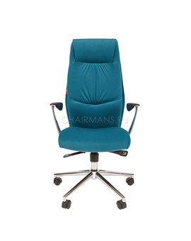 Кресло руководителя Chairman Home VISTA ткань бирюзовый, изображение 2