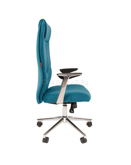 Кресло руководителя Chairman Home VISTA ткань бирюзовый, изображение 3