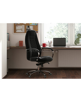 Кресло руководителя Chairman Home 950 ткань черный, изображение 5