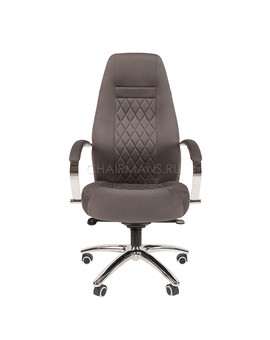 Кресло руководителя Chairman Home 950 ткань серый, изображение 2