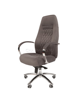 Кресло руководителя Chairman Home 950 ткань серый, изображение 4