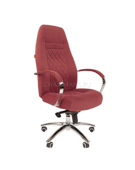 Кресло руководителя Chairman Home 950 ткань коралловый, изображение 1