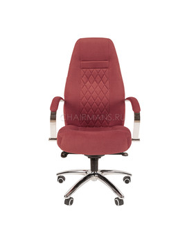 Кресло руководителя Chairman Home 950 ткань коралловый, изображение 2