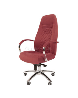 Кресло руководителя Chairman Home 950 ткань коралловый, изображение 4