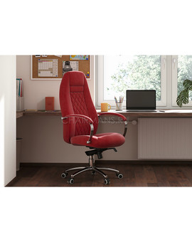 Кресло руководителя Chairman Home 950 ткань коралловый, изображение 5