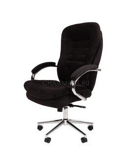Кресло руководителя Chairman Home 795 ткань черный, изображение 4