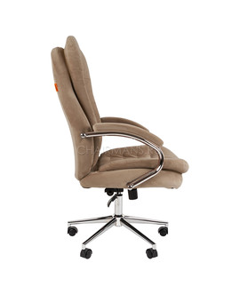 Кресло руководителя Chairman Home 795 ткань бежевый, изображение 3