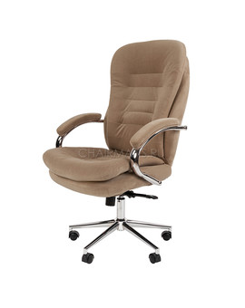 Кресло руководителя Chairman Home 795 ткань бежевый, изображение 4