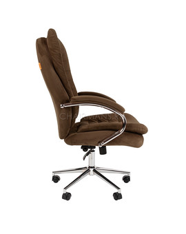 Кресло руководителя Chairman Home 795 ткань коричневый, изображение 3