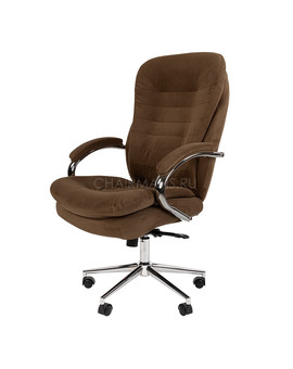 Кресло руководителя Chairman Home 795 ткань коричневый, изображение 4