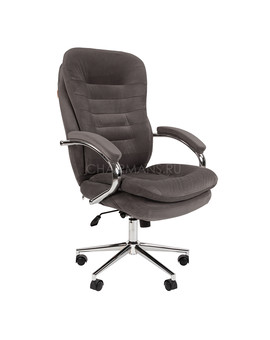 Кресло руководителя Chairman Home 795 ткань серый, изображение 1