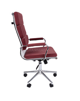 Кресло руководителя Chairman Home 750 ткань коралловый, изображение 3