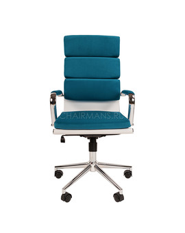 Кресло руководителя Chairman Home 750 ткань бирюзовый, изображение 2