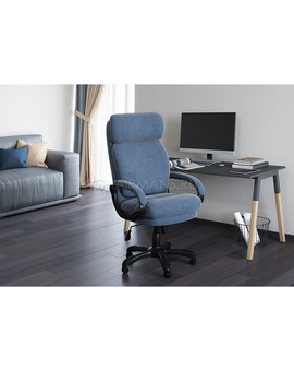 Кресло руководителя Chairman Home 505 ткань голубой, изображение 5