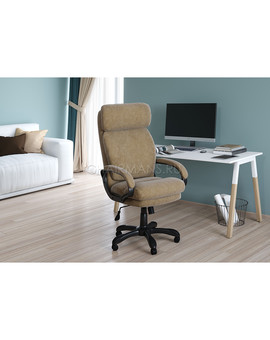 Кресло руководителя Chairman Home 505 ткань бежевый, изображение 5