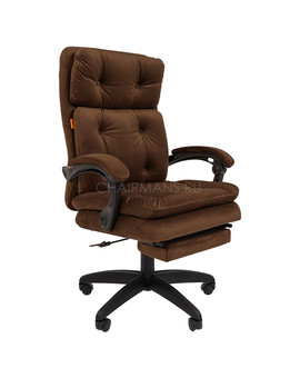 Кресло руководителя Chairman Home 442 ткань коричневый, изображение 1