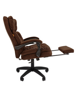 Кресло руководителя Chairman Home 442 ткань коричневый, изображение 4