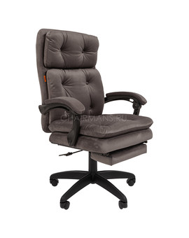 Кресло руководителя Chairman Home 442 ткань серый, изображение 1