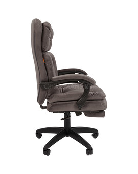 Кресло руководителя Chairman Home 442 ткань серый, изображение 3