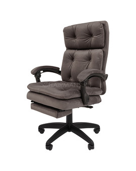 Кресло руководителя Chairman Home 442 ткань серый, изображение 5