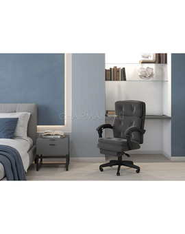 Кресло руководителя Chairman Home 442 ткань серый, изображение 6