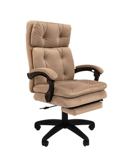 Кресло руководителя Chairman Home 442 ткань бежевый, изображение 1