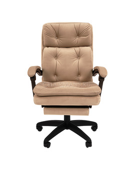 Кресло руководителя Chairman Home 442 ткань бежевый, изображение 2